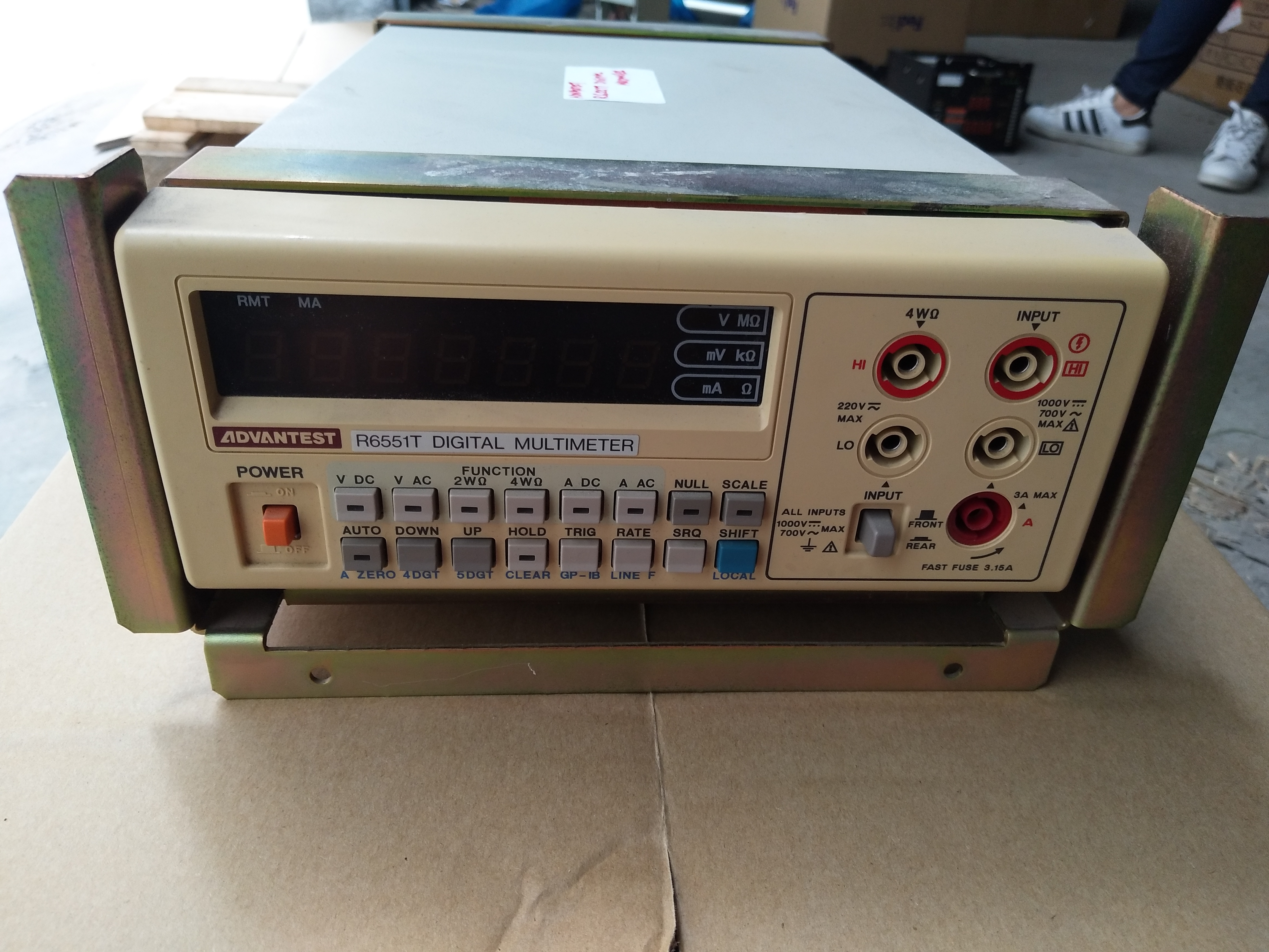 ADVANTEST R6551T DIGITAL MWLT METER